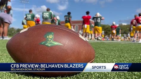 belhaven blazers|belhaven football live stream.